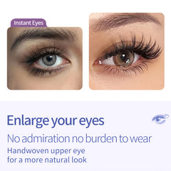 120pcs Wispy Cluster Lashes 8-16mm D Curling Fluffy DIY Eyelash Extension