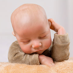 Realistic Reborn Baby Doll Vinyl Newborn Soft Toy for Children Over 3 Years Old