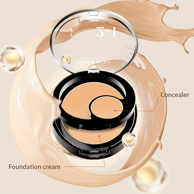 Concealer & Foundation 2-in-1 Creamy Long-Lasting Makeup