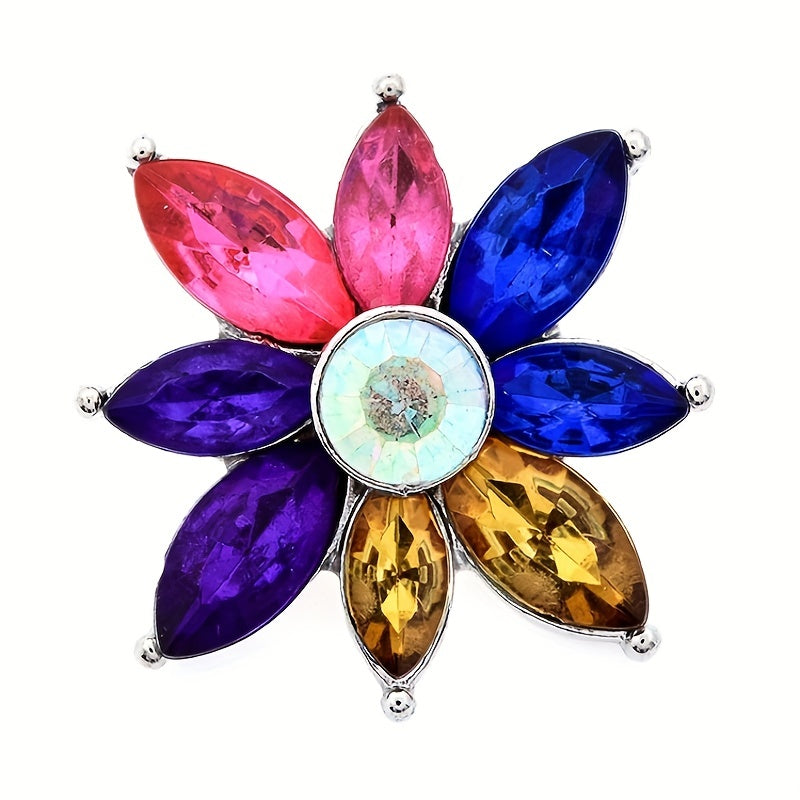 1pc 18mm Noosa Buckle Shirt Studs