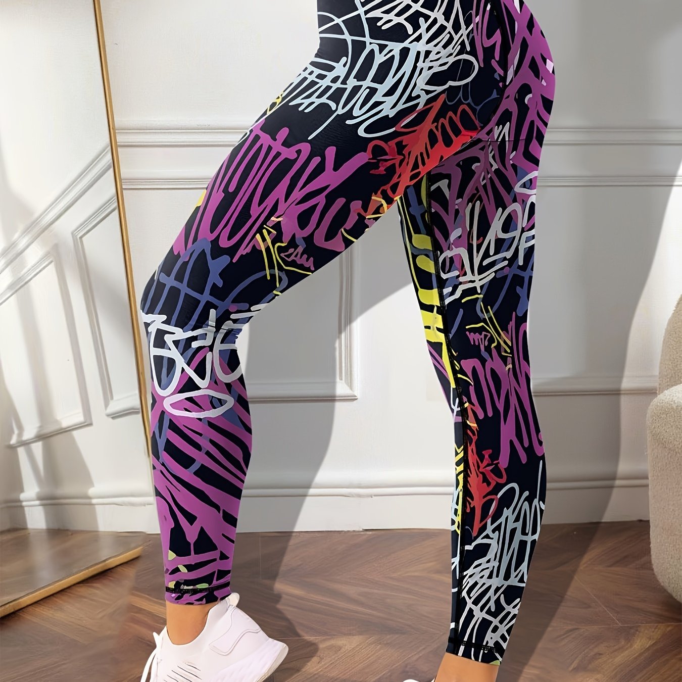 Stretchy Yoga Pants High Waist Butt Lifting Leggings Women's Activewear