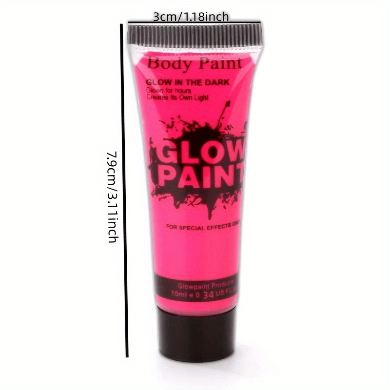 10ml Fluorescent Face Paint Luminous Body Paint Pigment
