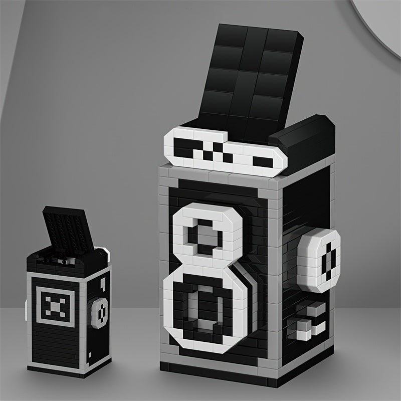 Realistic Building Block Camera Set Educational Puzzle Game DIY Assembly