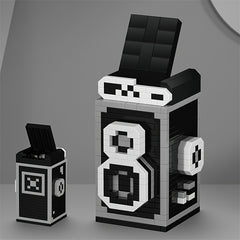 Realistic Building Block Camera Set Educational Puzzle Game DIY Assembly