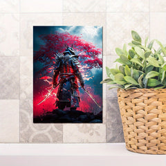 Modern Anime Art Samurai Wall Sticker For Kids Room Decor