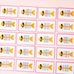 Children's Fishbone Insertion Stick Educational Toy