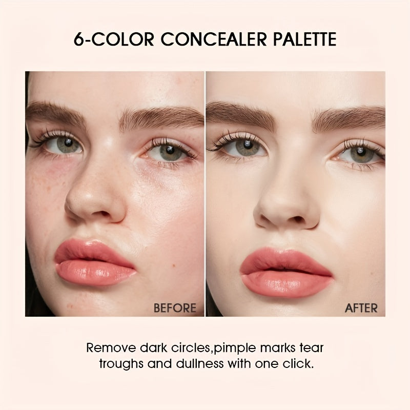 6 Concealer Palette for Flawless Makeup
