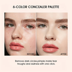 6 Concealer Palette for Flawless Makeup