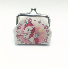 Unicorn Coin Purse for Kids, Cute Cartoon Wallet Gift
