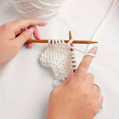 75pcs Wooden Sweater Needle Crochet Set Double Head Carbonization Rod Needle Woo