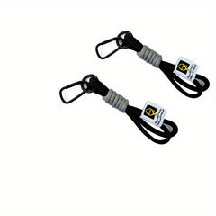 2pcs Nylon Rope Keychain Mountaineering Buckle Accessories
