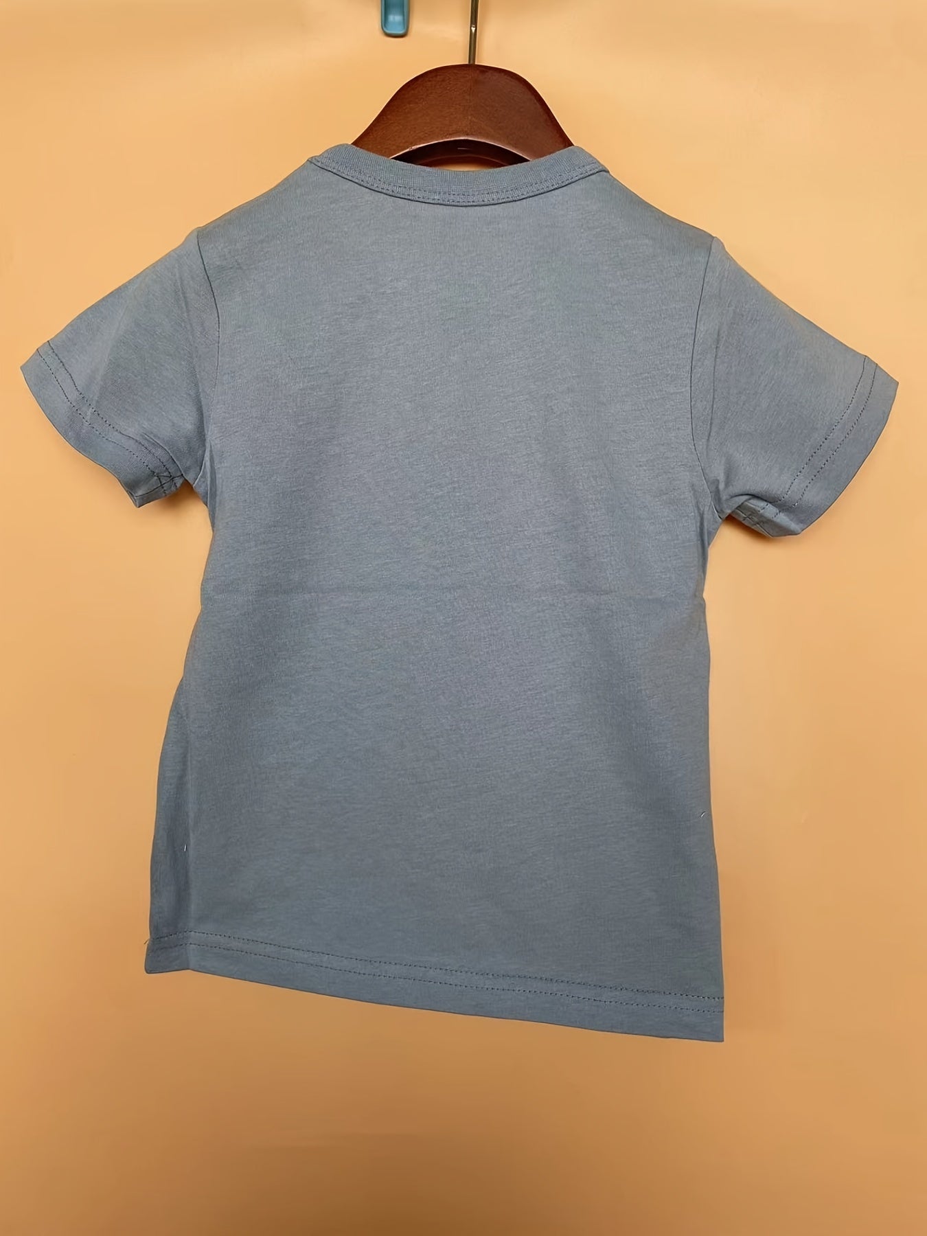 Boys Monster Rock T shirt Short Sleeves Crew Neck Summer Casual Kids Clothes