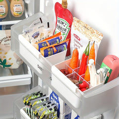 Refrigerator Side Hanging Food Storage Box Plastic