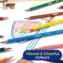 BIC Kids Colouring Set with Markers, Pencils & Crayons