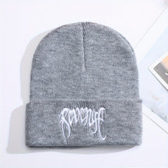 Warm Knitted Hat for Big Head Circumference