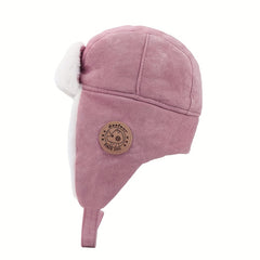 Kids Thick Warm Hat Outdoor Coldproof Hat