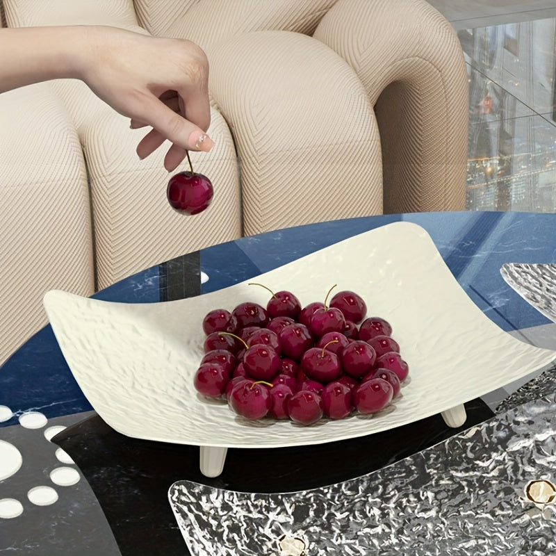 Glacier Fruit Plate for Living Room Snacks