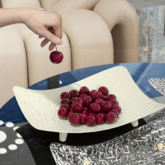 Glacier Fruit Plate for Living Room Snacks