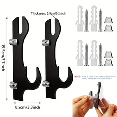 Acrylic Sword Stand Wall Mounted Martial Arts Display Rack