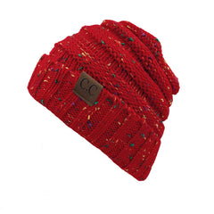 Women Knit Beanie Hat For Winter, Fleece Lined