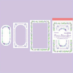 Rejuvenate Series Sticky Notes Flowers 30 Sheets Pack