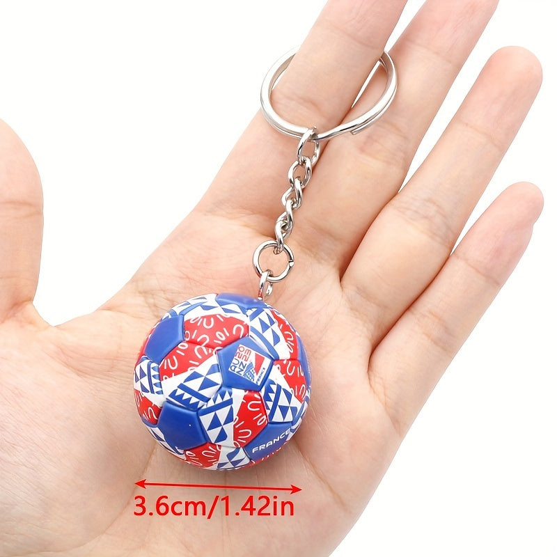 Sports Football Key Chain Bag Hanging Ornament Gift For Men Women