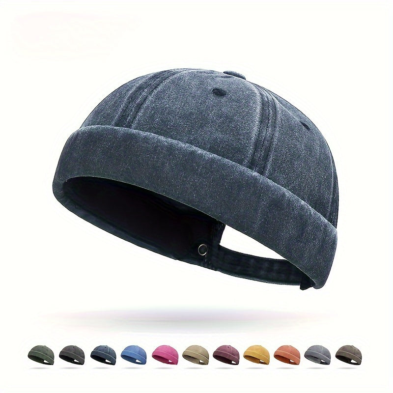Vintage Beanie Hats Men Women Landlord Cap