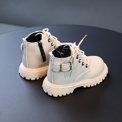 Girls Non Slip Zipper Boots for Indoor Outdoor Travel