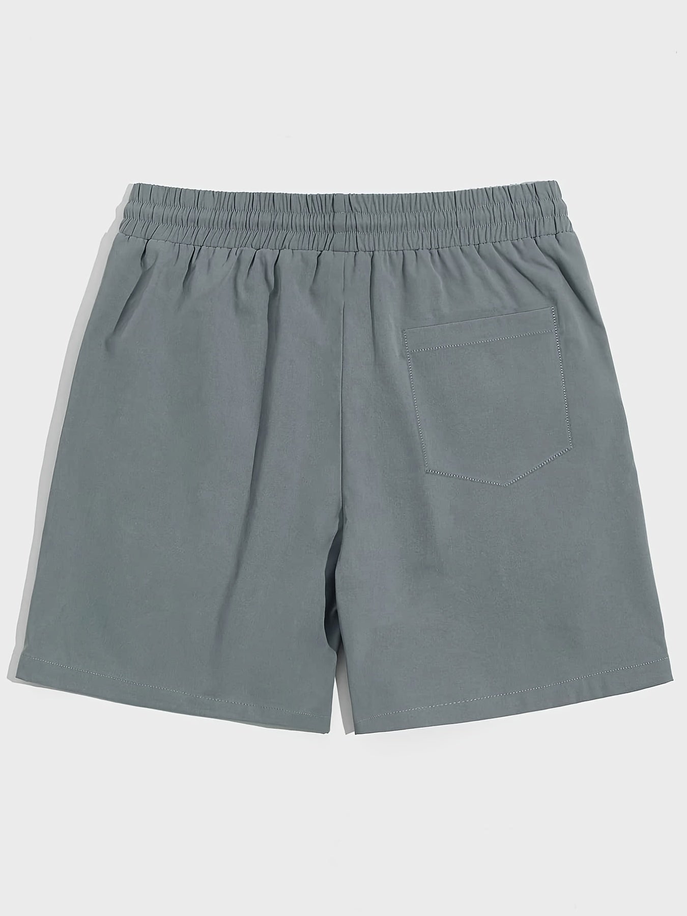 Men's Drawstring Shorts Summer Beach Resort Casual Waist Shorts