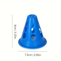 Roller Skating Pile With Hole - Windproof Road Barrier Training Prop