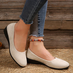 Women's Comfortable Closed Toe Slip On Casual Shoes