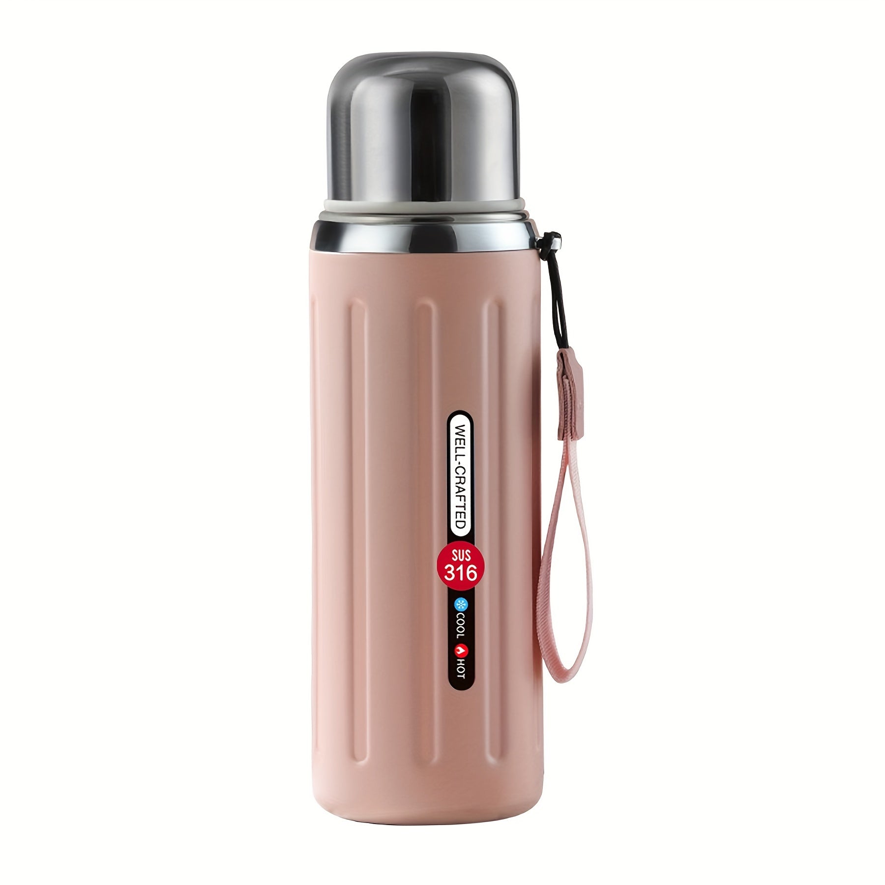 Stainless Steel Insulation Cup Sports Water Bottle 800ml