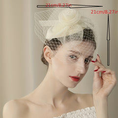 Women Flower Hair Clip Duck Billed Clip