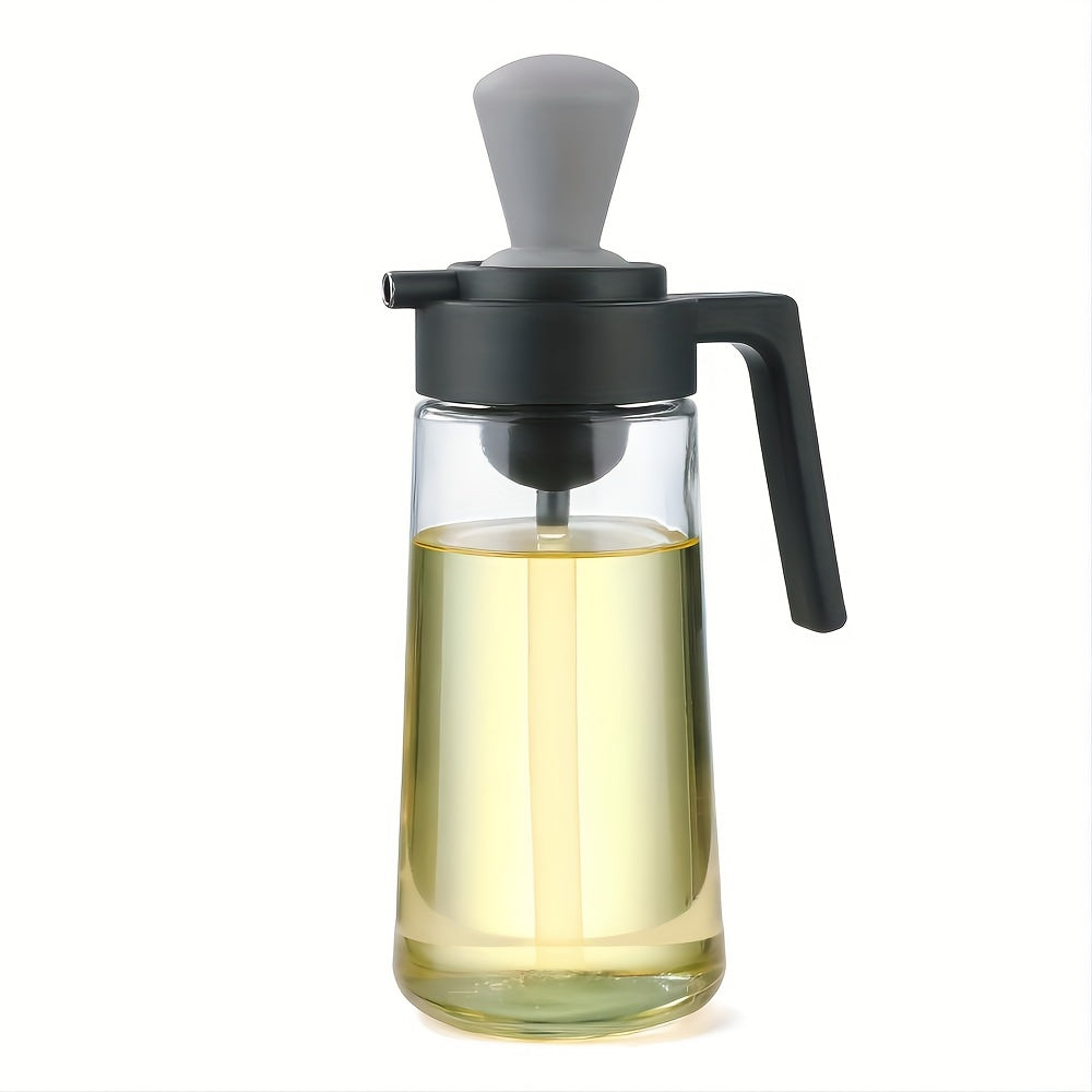 Glass Dispenser Bottle for Kitchen Outdoor BBQ Camping Picnics