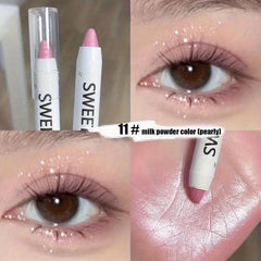 Foam Highlighter Pen Matte Eyeliner Eyeshadow Stick Waterproof Eye Makeup