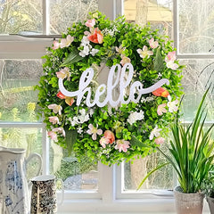 1pc Welcome Door Hanging Garland Holiday Decoration Party Supplies