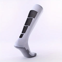 Compression Soccer Socks High Tube Block Socks