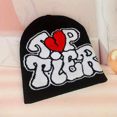 Gothic Ear Protection Sport Knit Beanie Hat Autumn Winter Warm Ski Cold Hat
