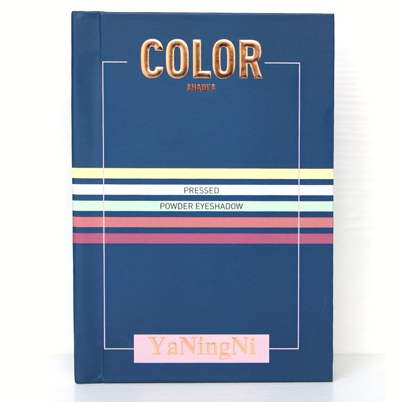 72 Colors Eyeshadow Palette 3D Neon Book 3 Layers Natural Makeup Set