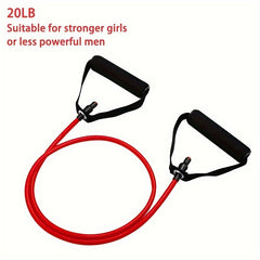 5-Level Resistance Bands with Handles for Home Workouts Strength Training