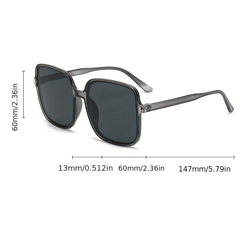 Girl's Square Sunglasses Gradient UV Protection Vintage Sunglasses