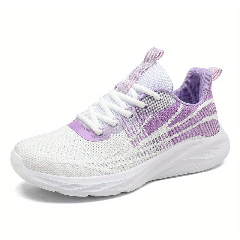 Breathable Lightweight Running Shoes for Women with Ombre Design