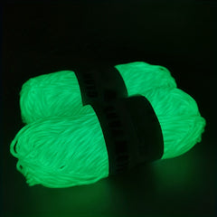 Glow In The Dark Yarn Luminous Cotton Soft DIY Knitting Crocheting Supplies