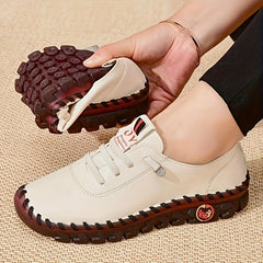 Women's Flat Lace Up Anti-Skid Sneakers