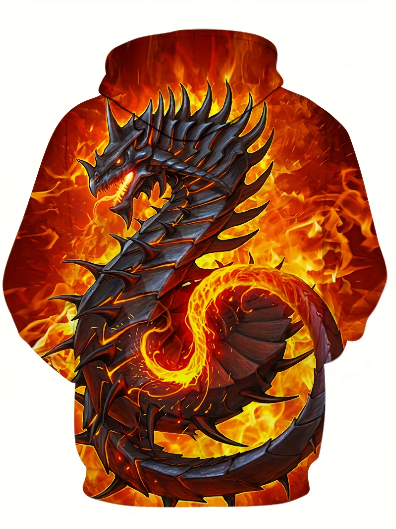3D Print Graphic Hoodie Men's Pullover Autumn Winter
