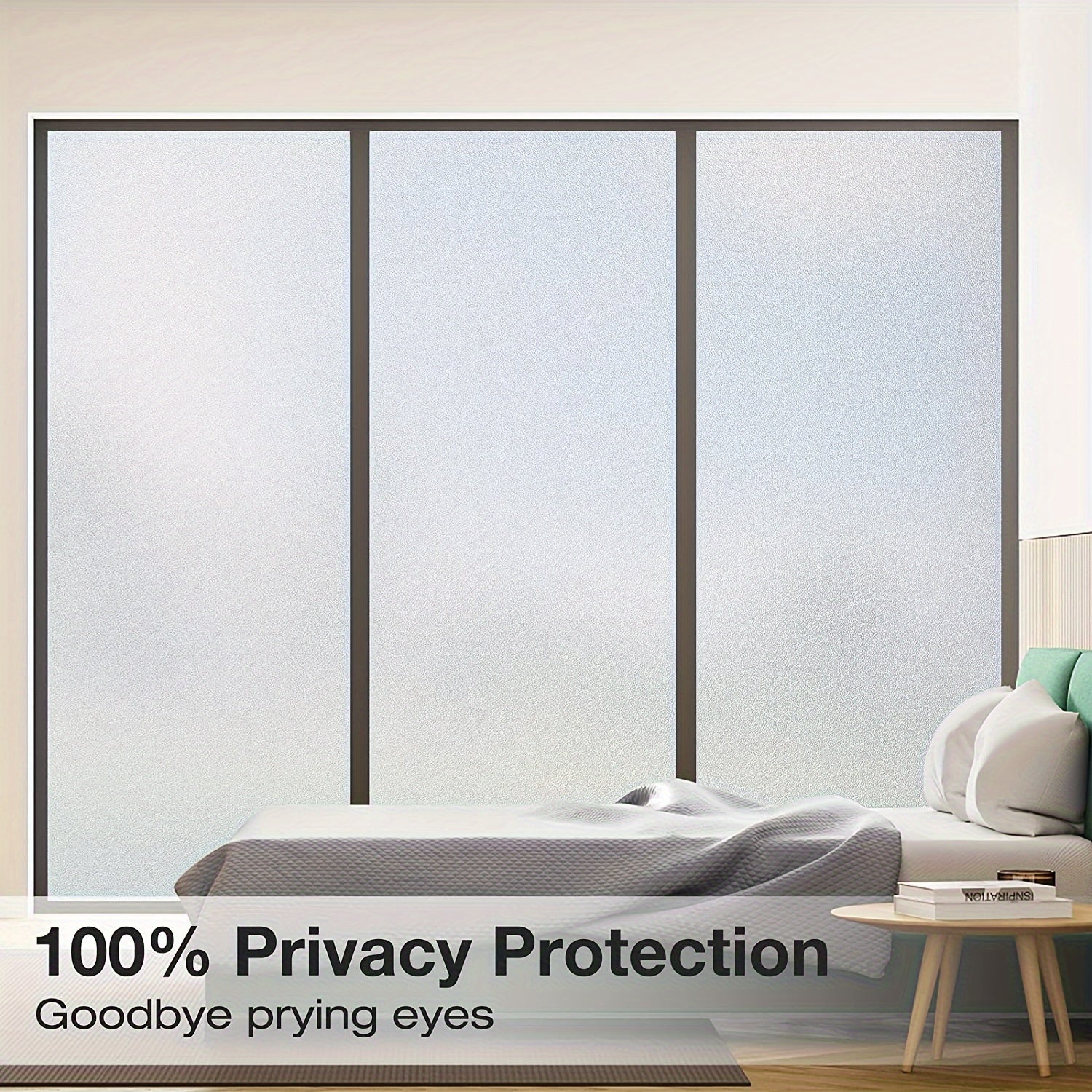 Frosted Glass Window Film Heat Blocking Window Tinting Film