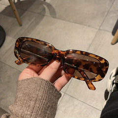 Candy Sunglasses Rectangle Stylish Y2K Eyeglasses Women Driving