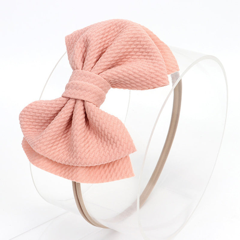 Bow Elastic Headbands for Baby Toddler Girls