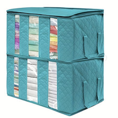 Large Capacity Zipper Foldable Storage Organizer Container