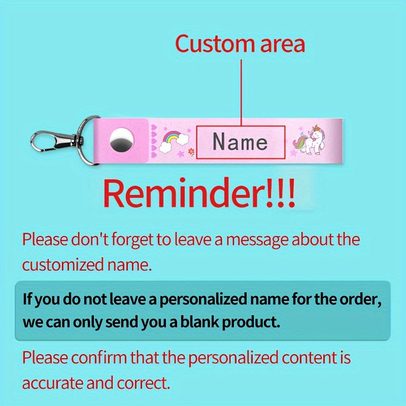 Custom Name Clasp Leather Labels: Wear Resistant, Waterproof, 6pcs